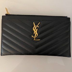 YSL Monogram Bill Pouch